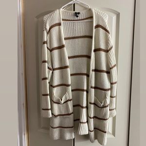 Striped cardigan
